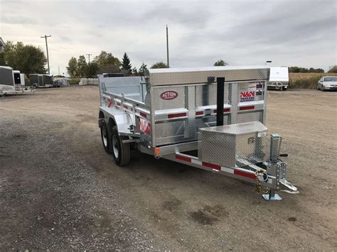 🍁2026 CANADIAN MADE N&N STORM SERIES 6'x10' TANDEM AXLE GALVANIZED DUMP ...