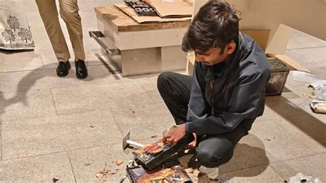 Ganja worth ₹39L hidden in photo frame seized at Bengaluru airport