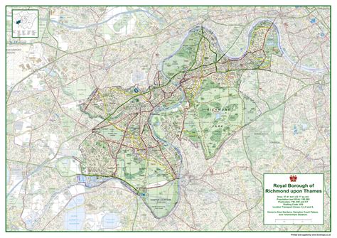 Richmond upon Thames London Borough Map– I Love Maps