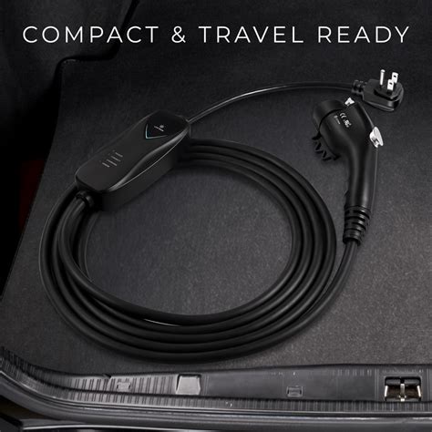 Lectron Portable Level 1 J1772 EV Charger + 80A Tesla to J1772 EV Adap — Lectron EV
