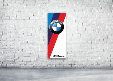 Stemma Bmw Moto Bandiera Motorsport 2x8 Piedi - Per Garage, Officina O ...