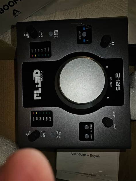 Fluid Audio SRI-2 USB Audio Interface 2018 - 2020 - Black | Reverb