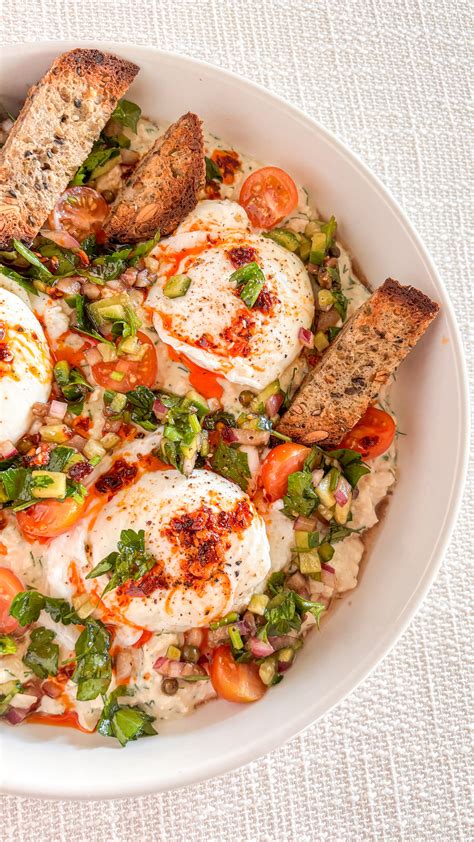 Dairy-Free Çılbır (Turkish Eggs) with Tofu Cottage – A High-Protein ...