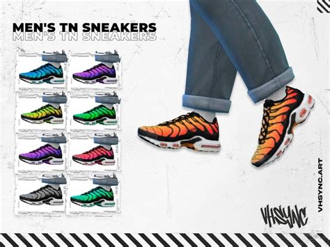 [VHSync] Men's TN Sneakers - The Sims 4 Create a Sim - CurseForge ...