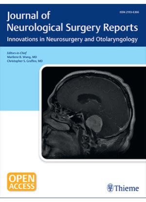 Journal of Neurological Surgery Reports