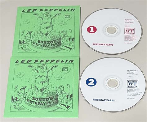 LED ZEPPELIN - BONZO'S BIRTHDAY PARTY 2CD SOUNDOBARD 2CD BOX [WATCH ...