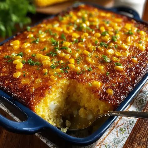 Honey Glazed Corn Casserole - Kenzie Recipes