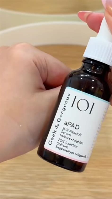 Geek & Gorgeous aPAD 20% Azelaic Acid Derivative Serum: Fade Post-Acne ...