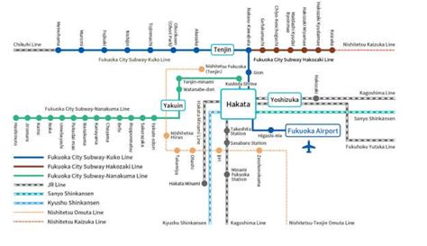 Fukuoka Airport to City Centre: Subway, Bus, Taxi & Car Rental Guide ...