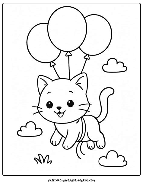 36 Kitten Coloring Pages | Cat coloring page, Coloring pages, Cute ...