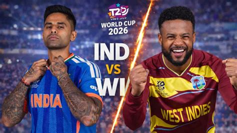 India vs West Indies, Super 8, T20 World Cup 2026: When and where to ...