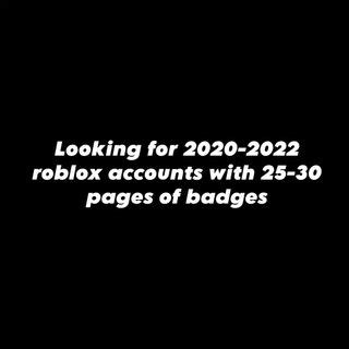 UNVERIFIED Roblox 4Character Accounts, Video Gaming, Video Games ...