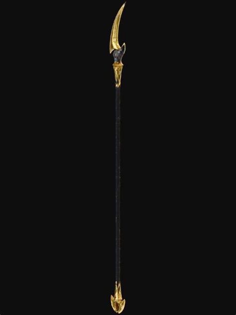 "Gilded Halberd" - Download free 3D models generated with Meshy AI by ...