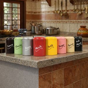 Cre8Kitchwere Plastic Tea Coffee & Sugar Container - 250 ml Price in ...