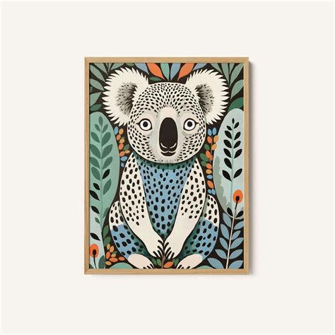 Spotted Koala In The Gumleaf Grove Wildlife Animals Forest: Buy Kids ...