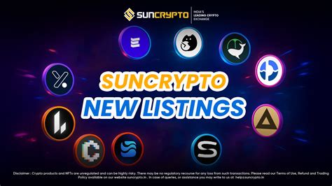 SunCrypto New Listings, Now Enjoy Trade in Spot INR | 2026