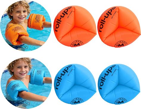 Amazon.com: dfjdskl Arm floaties for Kids - Inflatable Swim Arm Bands ...