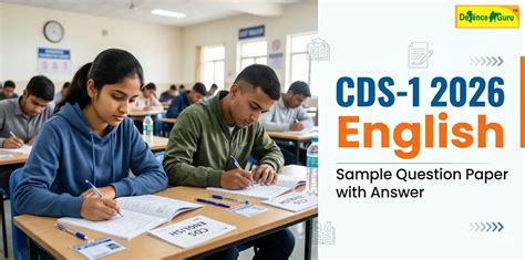 CDS-1 2026 GS Sample Question Paper with Answer