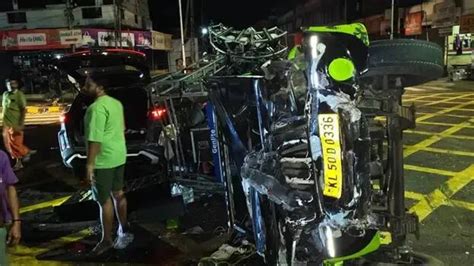 17 Sabarimala pilgrims sustain injuries in bus-van collision in ...