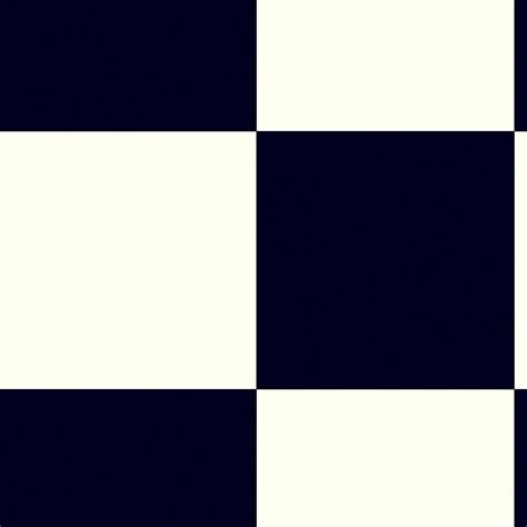 Black White Designer Chequered Anti-Slip 2.8mm Thick Vinyl Flooring For ...