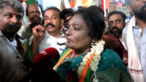 'Amit Shah is Iron Man of India': BJP's Tamilisai Saoundararajan