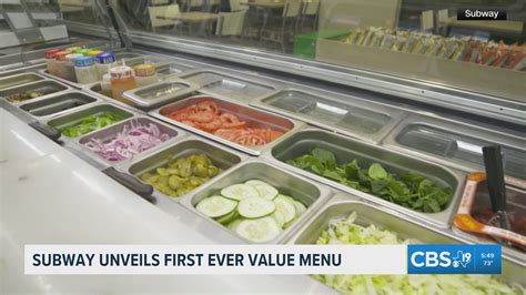 Subway launches first-ever value menu with $5-and-under entrees nationwide