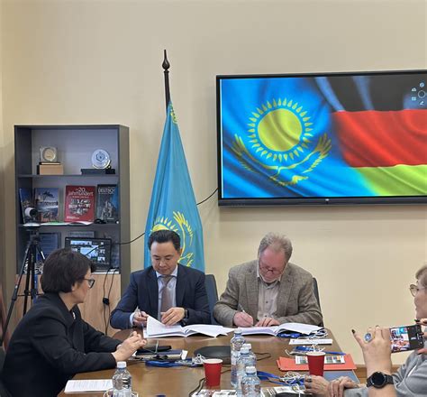 Kick-Off Meeting des ExSoil Projekts an der Nationalen Akademie der Wissenschaften in Almaty – CASIB
