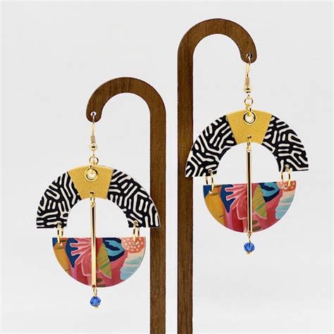 Colorful Artsy Jewelry - Etsy