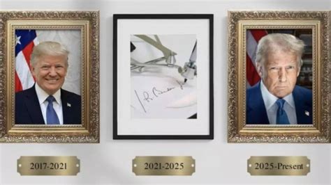 Meme fest on 'robotic Joe Biden' begins after Trump's new portrait is out