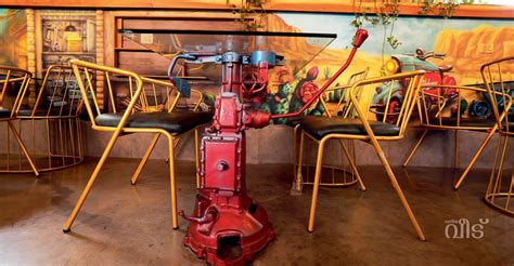 ഗിയർ ബോക്സ് കൊണ്ട് മേശ, ചെലവു കുറച്ച് കിടിലൻ െഎഡിയ | Hidden Cafe ...