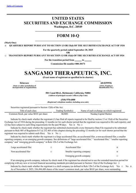 SGMO Q3 2025 Earnings Report on 11/6/2025