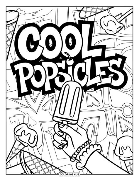 80+ Kleurplaten van ijsjes voor kinderen en volwassenen (Gratis)