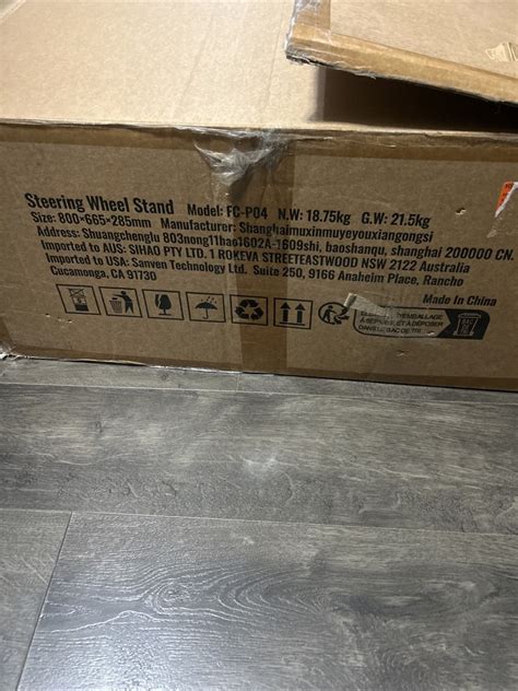 Vevor Racing Wheel Stand Simulator Cockpit Foldable for Logitech G29 ...