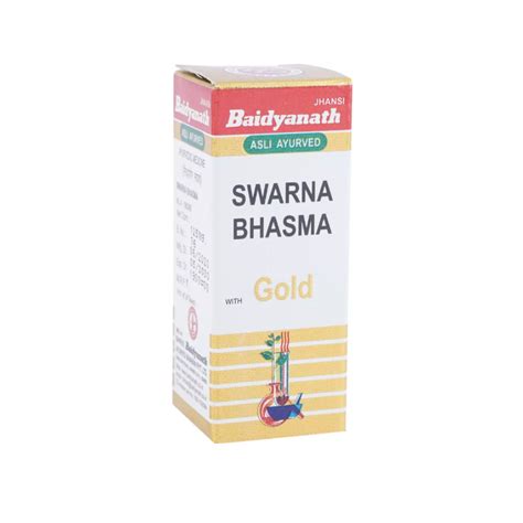 Baidyanath (Jhansi) Swarna Bhasma (125mg) – The Med Pharma