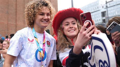 Women's Rugby World Cup: Red Roses inspired by England's football ...