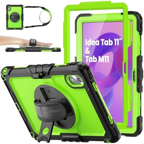 Amazon.com: SEYMAC stock Tablet Case for Lenovo Idea Tab 11'' / M11 ...