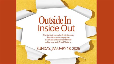 Sunday Worship Service - January 18, 2026, 1165 NW Monroe Ave ...