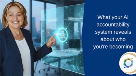 What your AI accountability system reveals about who you're becoming