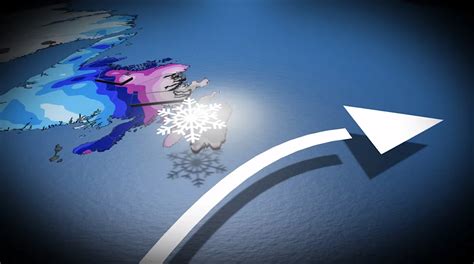 20-40+ cm of snow: Parts of Newfoundland targeted with winter wallop