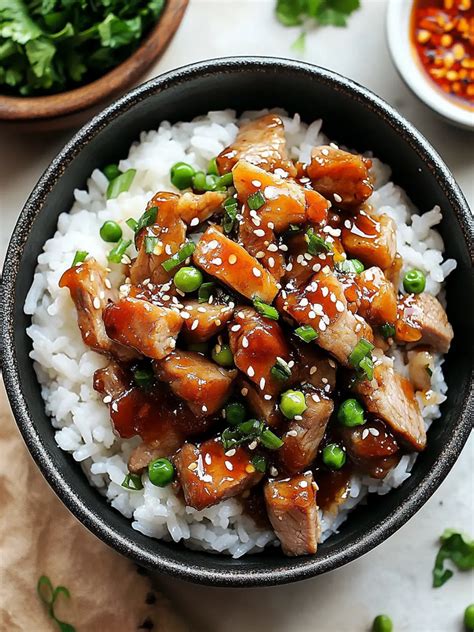 Honey Garlic Pork Rice Bowl: Your New Favorite Weeknight Meal - Ariella ...