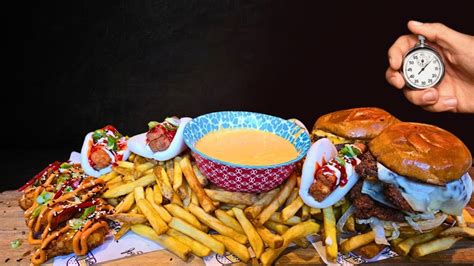 Big street food mukbang challenge