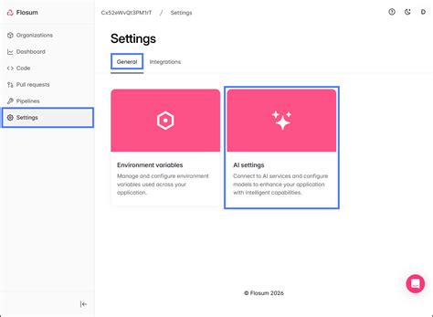 Adicionando um Modelo de IA Personalizado | DevOps | Flosum Docs