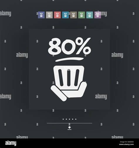 80% label Stock Vector Images - Alamy