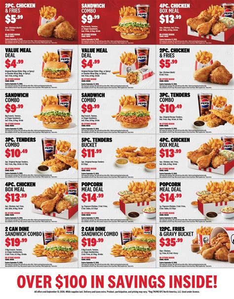 KFC Canada: Latest Deals, Coupons & Online Specials