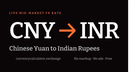1 CNY to INR — Chinese Yuan to Indian Rupees Exchange Rate Today ...
