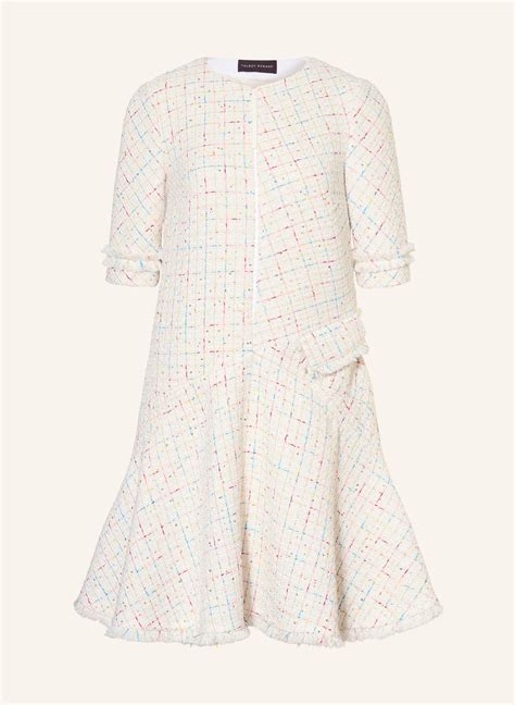 TALBOT RUNHOF Tweed-Kleid in 017 ivory