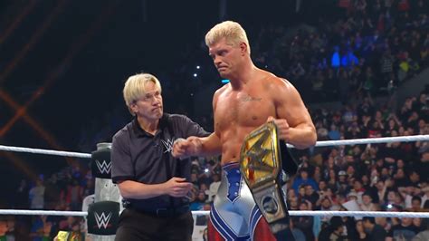 Cody Rhodes becomes new undisputed WWE champion on SmackDown; will face ...