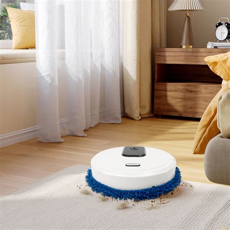 Automatic Mopping Machine with Wet and Dry Wipes, Humidifying Spray ...