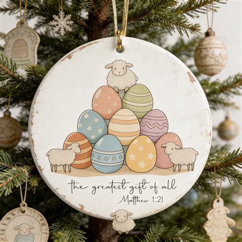 dajkiuy Easter Acrylic Pendant Decorations, Party Hanging Ornaments ...