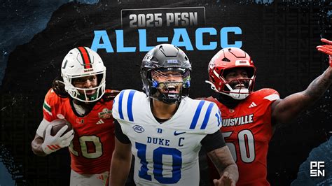 PFSN All-ACC Football Team Headlined by Darian Mensah, Clev Lubin